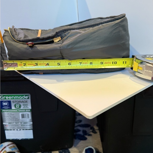 MZ Wallace Gray Quilted Backpack with Structured Design; in great shape - Picture 14 of 15